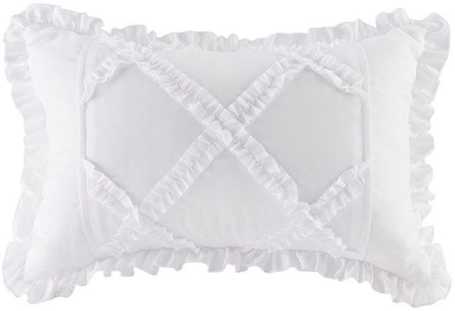Olliix by Madison Park 6 Piece White Rosie Reversible Daybed Cover Set-3