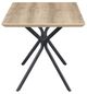 Coaster® Edgecreek Light Brown Dining Table with Black Base-3
