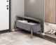 Homelegance® Mavis Gray Lift-Top Storage Bench-1