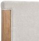 Magnussen Home® Plum Creek Elite Dove/Sierra Brown Queen Upholstered Storage Panel Bed-2