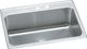 Elkay Lustertone® Classic Lustrous Satin 31" x 22" x 10-1/8" MR2-Hole Single Bowl Drop-In Sink with Perfect Drain®-0