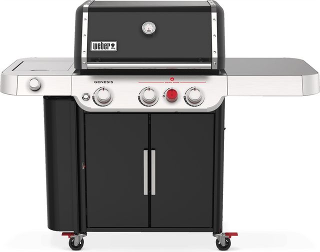 Weber® Genesis 3-Burner Black Freestanding Liquid Propane Gas Grill-0