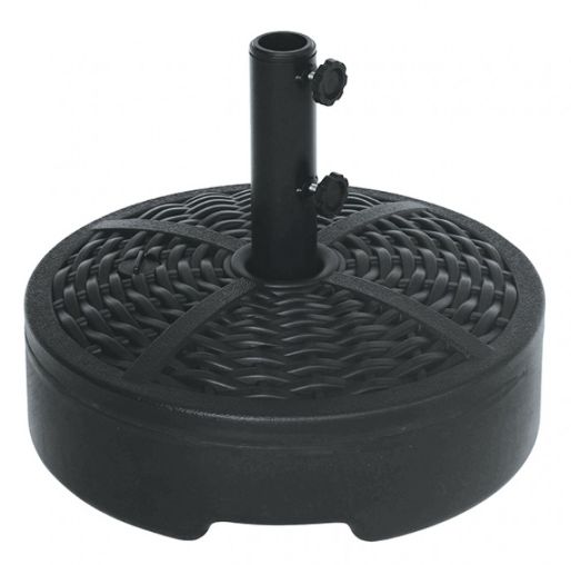 Furniture of America® Fab Black Plastic Round Umbrella Base-0