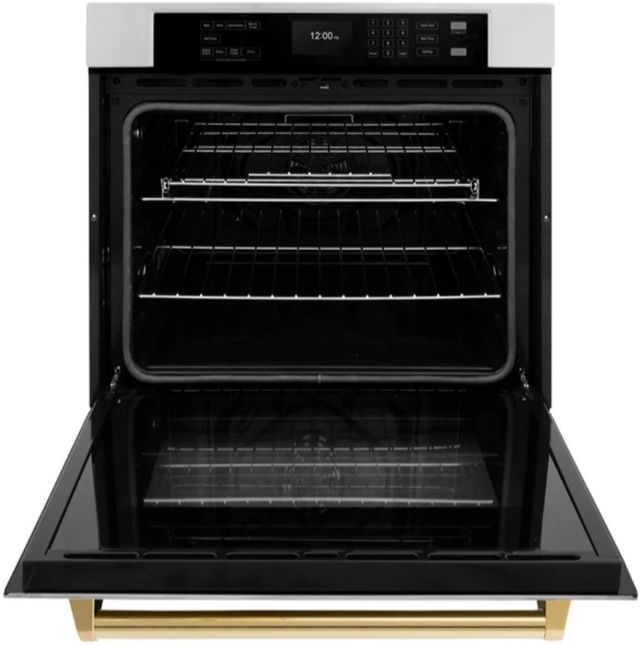 ZLINE Autograph Edition Professional 30" Stainless Steel Single Electric Wall Oven-1