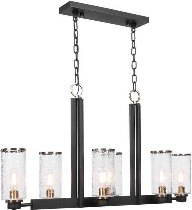 Uttermost® Jarsdel Black Industrial Island-4