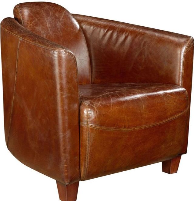 Moe's Home Collection Salzburg Dark Brown Club Chair-0