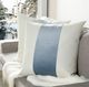 StyleCraft Dann Foley Lifestyle Blue/White 24"x24" Throw Pillow-4