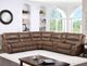 Steve Silver Co. Lehi 6-Piece Brindle Manual Reclining Sectional-1