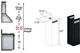 ZLINE 36" Black Stainless Steel Chimney Extension -1