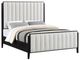 Coaster® Brookmead Black/Ivory Queen Panel Bed -0