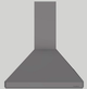 Vent-A-Hood® 30" Gunsmoke Wall Hood-0