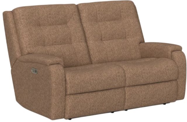 Flexsteel® Customizable Arlo Power Reclining Loveseat with Power Headrests and Lumbar-1