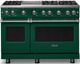Viking® 5 Series 48" Ivy Pro Style Gas (NG) Range with Polished Chrome Trim-0