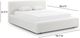 TOV Furniture Meena Cream Queen Panel Bed with Storage-2