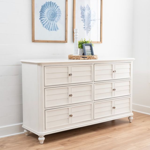 Powell® Naples Antique White Dresser-1
