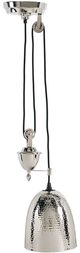 A & B Home Silver Pendant Lamp-0