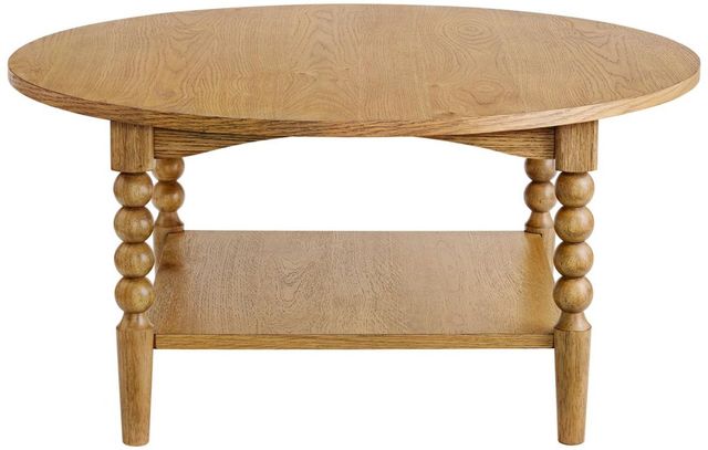 Martin Svensson Turned Wood Prairie Oak Coffee Table-3