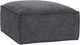 TOV Furniture Mindy Charcoal Ottoman-0