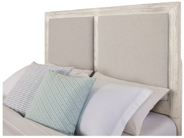 Artisan & Post by Vaughan-Bassett Custom Express Pebbie/Weathered White King Panel Bed-1