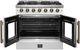 FORNO® Galiano Series Alta Qualita 36" White Pro Style Gas Range-3