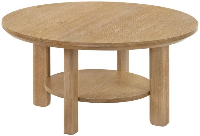 Coaster® Ottowa 2-Piece Washed Oak Coffee Table Set-1