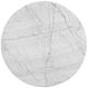 Bassett Mirror Barton White Top Round End Table with Black Base-2