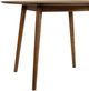Armen Living Arcadia Walnut 48" Round Dining Table-3
