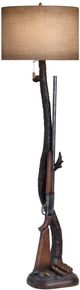 Crestview Collection Huntington Brown Floor Lamp-1