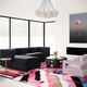 TOV Furniture Callie 2-Piece Black Left Arm Facing L-Shaped Sectional-1