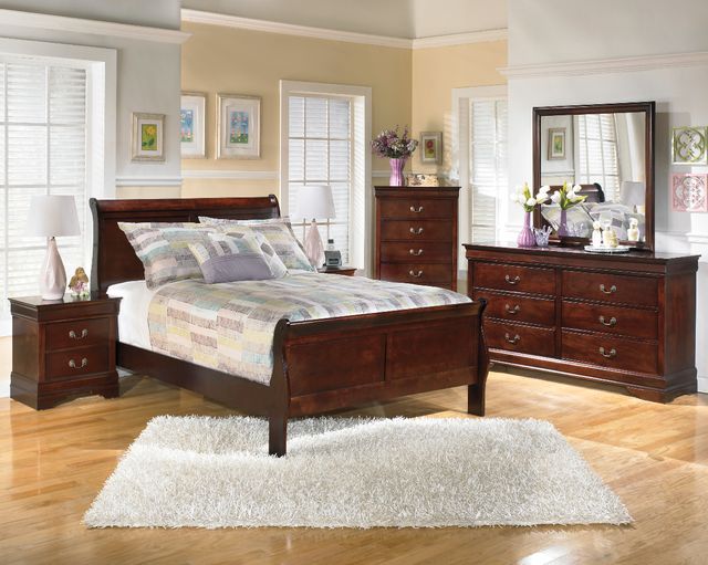 Sierra Sleep® by Ashley® Alisdair 2-Piece Memory Foam Full Sleigh Bed Set-4