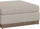International Furniture Direct Georgia Ivory Ottoman-2