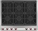 Wolf® 36" White Pro Style Dual Fuel Range-1