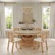TOV Furniture Amara Cream Rattan Dining Chair-1