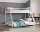 Homelegance® Jovie White Twin/Full Bunk Bed-1