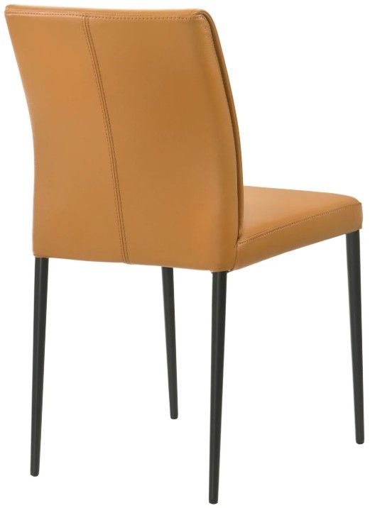 Armen Living Meriam Orange Dining Chair-3