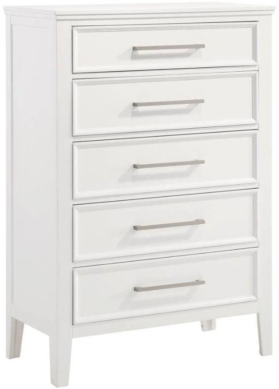 New Classic® Home Furnishings Andover White Chest-0
