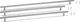 Liebherr Stainless Steel 3-Piece Handle Kit-0