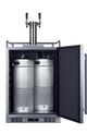 Summit® 24" Stainless Steel Outdoor Kegerator -4