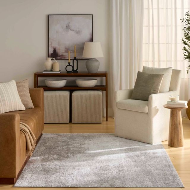 Nourison Home™ Dekor DEK04 Gray 5'x7' Style 3 Area Rug-1