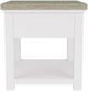 Riverside Furniture Cora Fog Side Table with Cloud Base-3