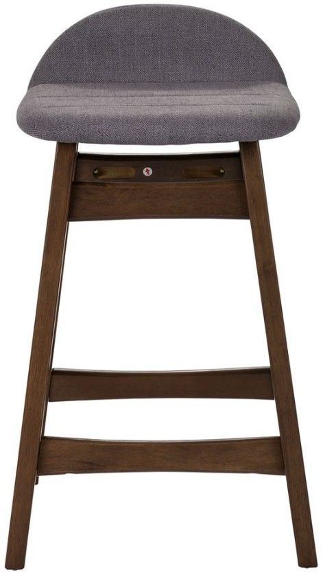 Liberty Furniture Space Savers Gray/Satin Walnut 24" Counter Chair-2