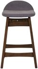 Liberty Furniture Space Savers Gray/Satin Walnut 24" Counter Chair-2