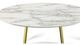 VIG Furniture Modrest Swain ChromeGold Round Dining Table-1