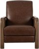 Four Hands Janek Havana Brown Manual Recliner-3