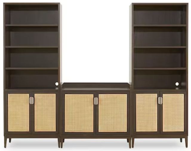 Bassett® Furniture Emory Toasted Oak 143" Wall Storage-1