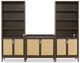 Bassett® Furniture Emory Toasted Oak 143" Wall Storage-1