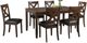 Elements International Alex 7-Piece Cherry Dining Set-0