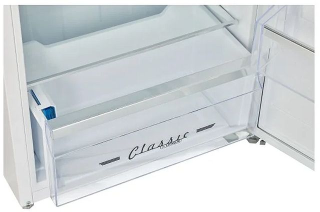 Unique® Appliances Classic Retro 22'' 7.5 Cu. Ft. Marshmellow White Top Freezer Refrigerator-3