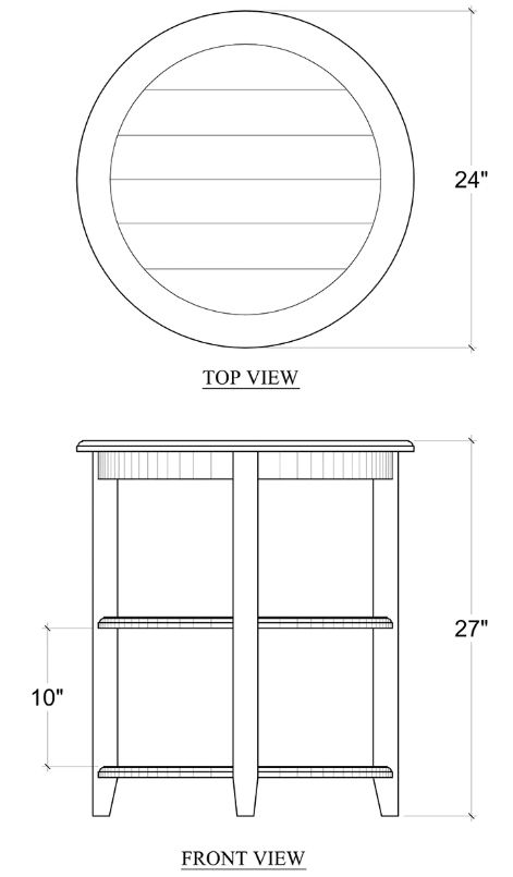 Bramble Customizable Luna Side Table-1