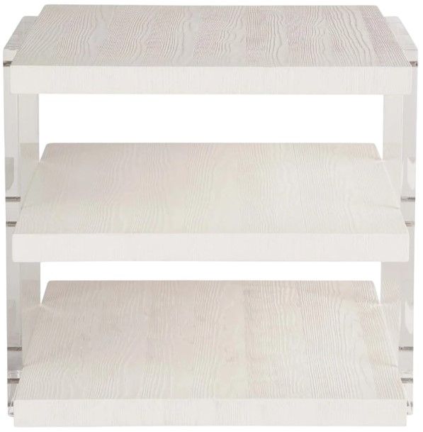 Universal Explore Home™ Weekender Coastal Living Home St Kitts White Sand End Table-2